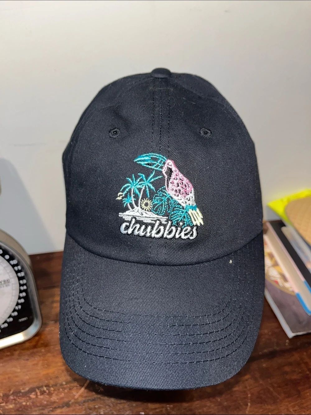 New chubbies sewn Parrot Head Jimmy Buffet Toucan Pineapple Buckle baseball Cap